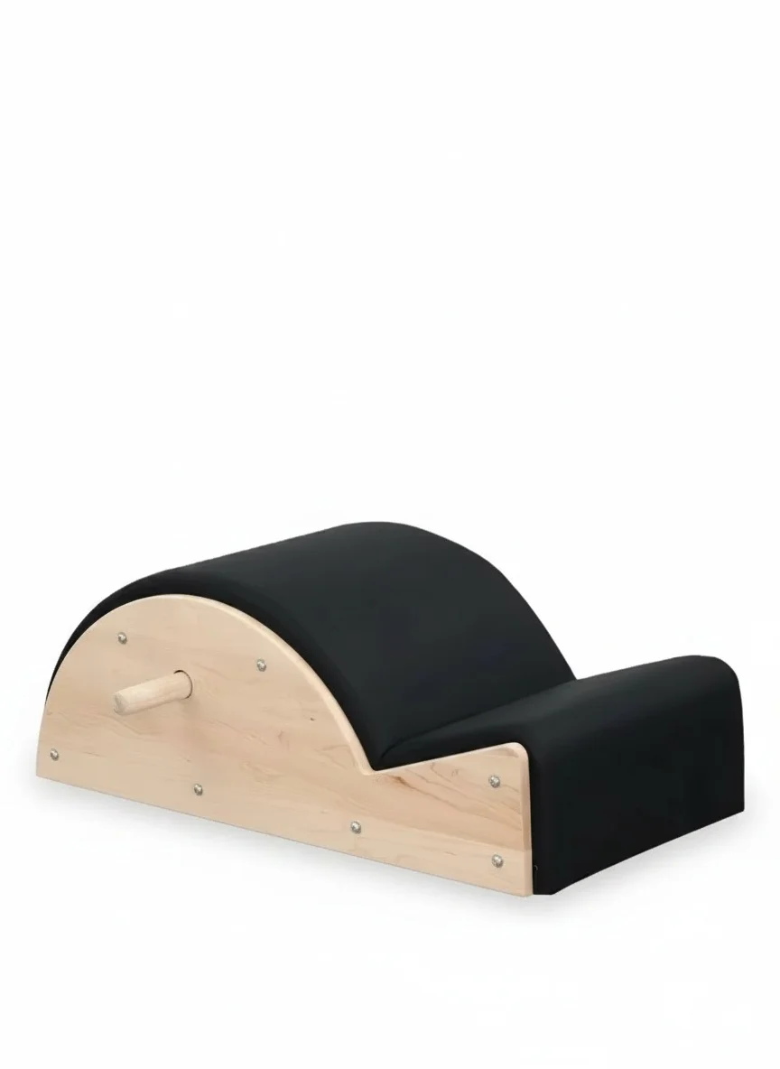 Pilates Spine Corrector, Premium White Maple Wood Yoga Ladder Barrel, Heavy Duty Professional Fitness Studio Equipment