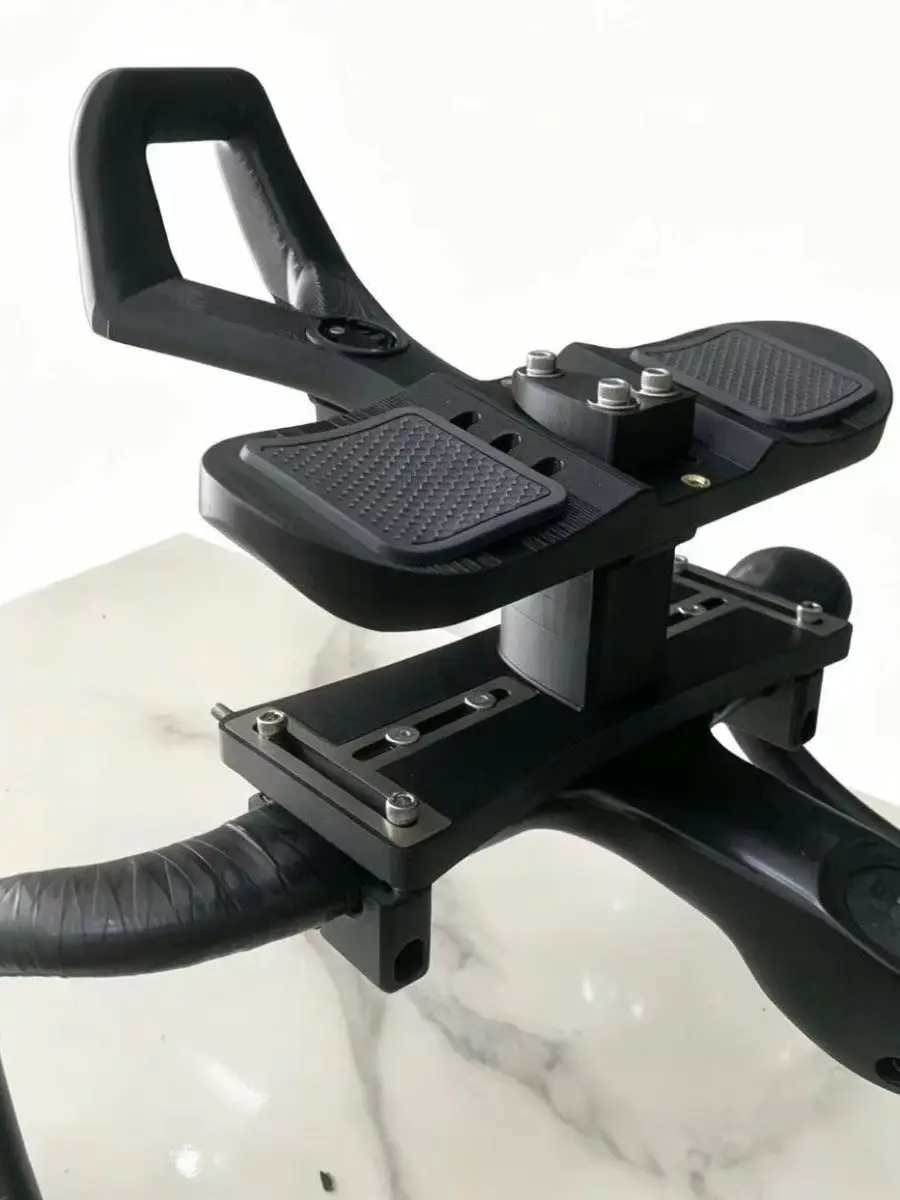 AliExpress NONE Carbon Fiber PETG Triathlon TT Aero Bar Universal Fit 31.8mm Clamp Integrated Riser Extensions Width 35–53mm Thickness 1.7–2.5mm