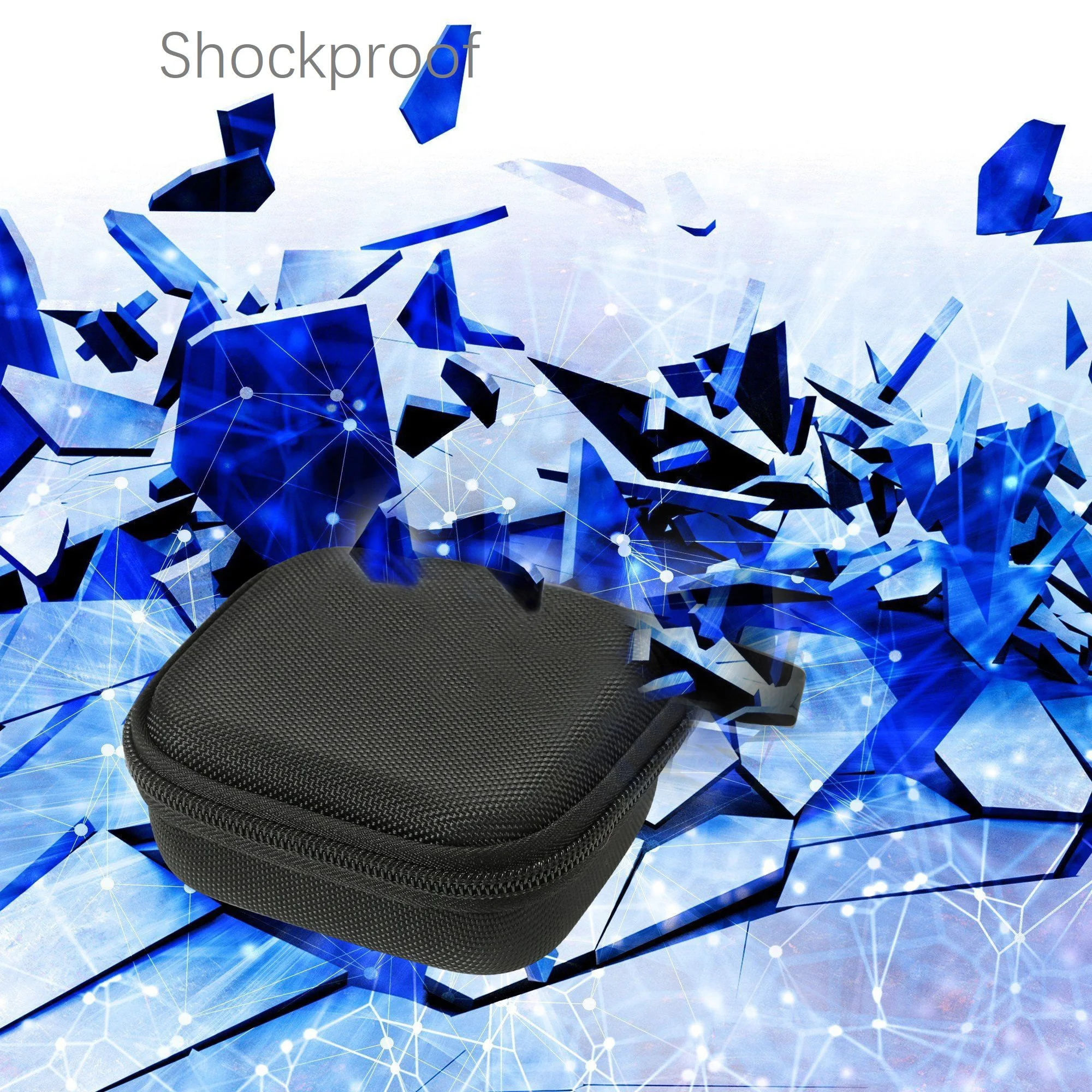 حافظة ميكروفون لاسلكية صغيرة Lav Mic حافظة ميكروفون حقيبة سفر لأنظمة ميكروفونات Lavalier اللاسلكية 3 في 1