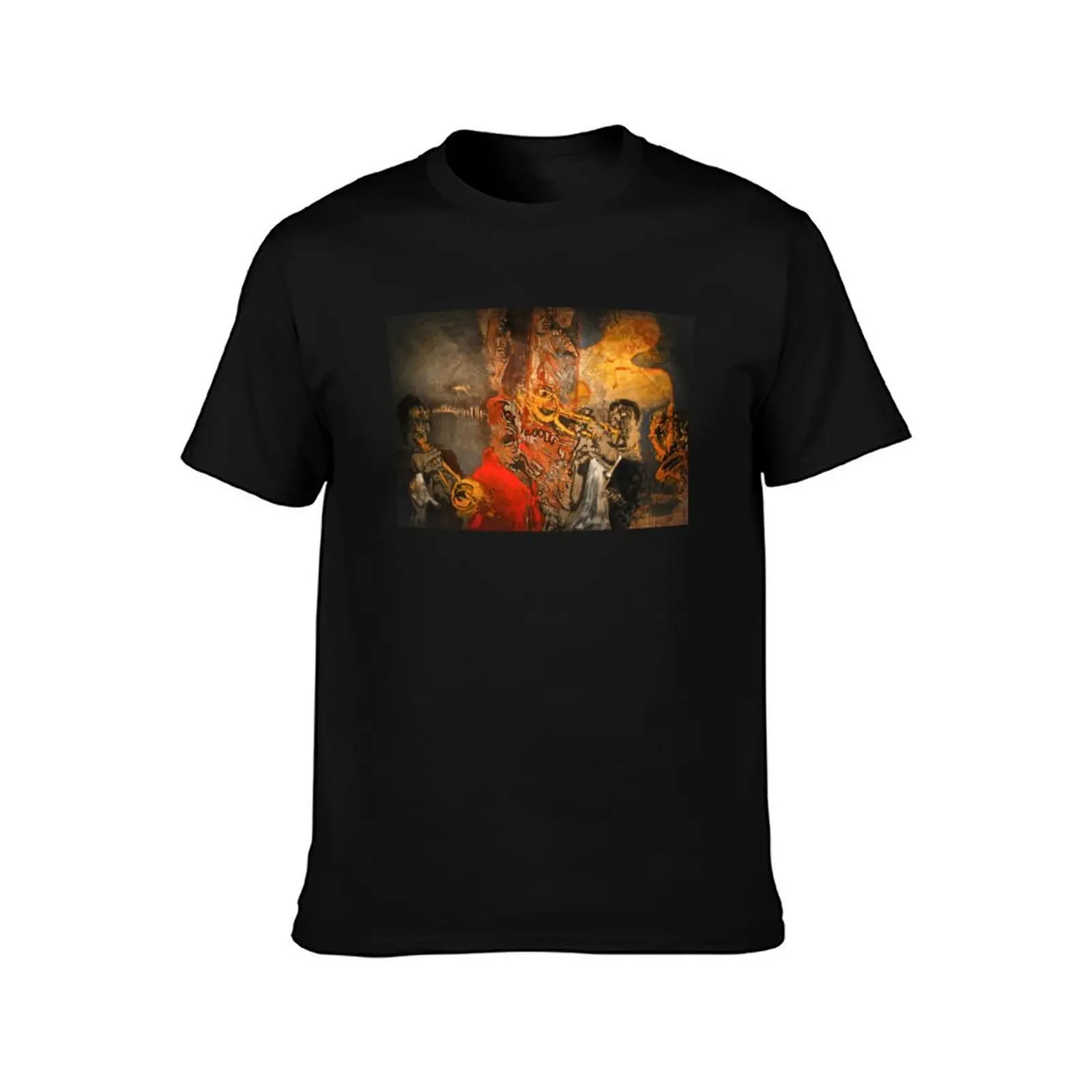 Louis Armstrong T-Shirt Summer Casual Cotton Tee Oversized Streetwear Tops Vintage Graphic Print Loose Fit Short Sleeve
