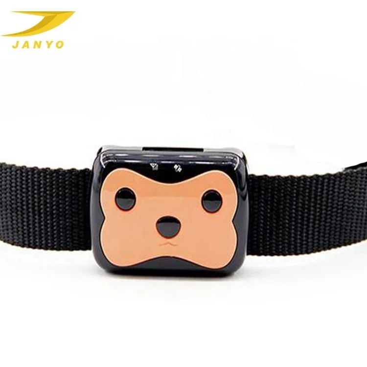 

Cute seven days standby waterproof locking pet gps collar