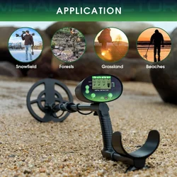 Professional Underground Metal Detector GT620G metal-detector High Sensitivity LCD Display Treasure Gold Hunter Finder Scanner