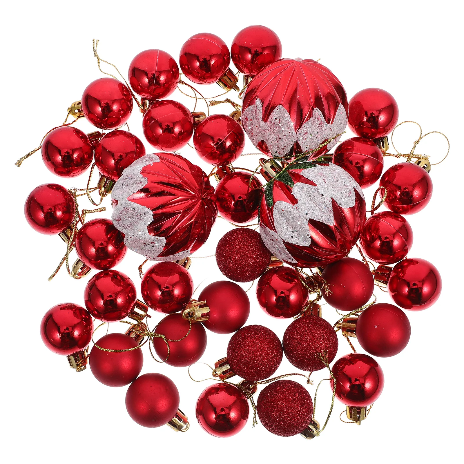 

35 Pcs Tree Hanging Balls Ornaments Wall Decor Decoration Holiday Decorations Party