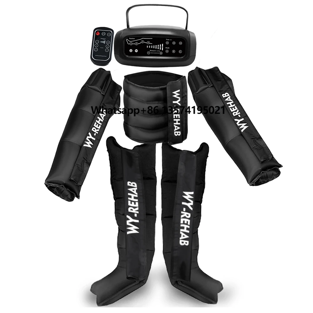 

Sports Recovery Pressotherapy Machine Recovery Boots for Body Limbs Full Legs Arm Waist Massage Relaxation and Circulation