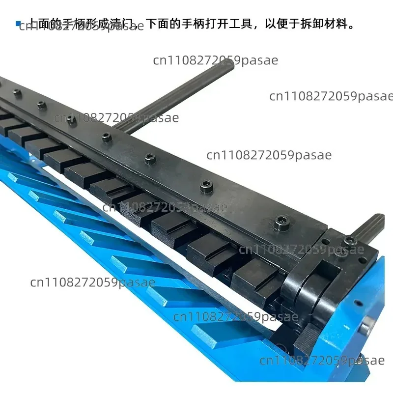 Manual Bending and Edge Banding Machine CB-24, with Two Handles on Top and Bottom, Easy To Disassemble, Bearings