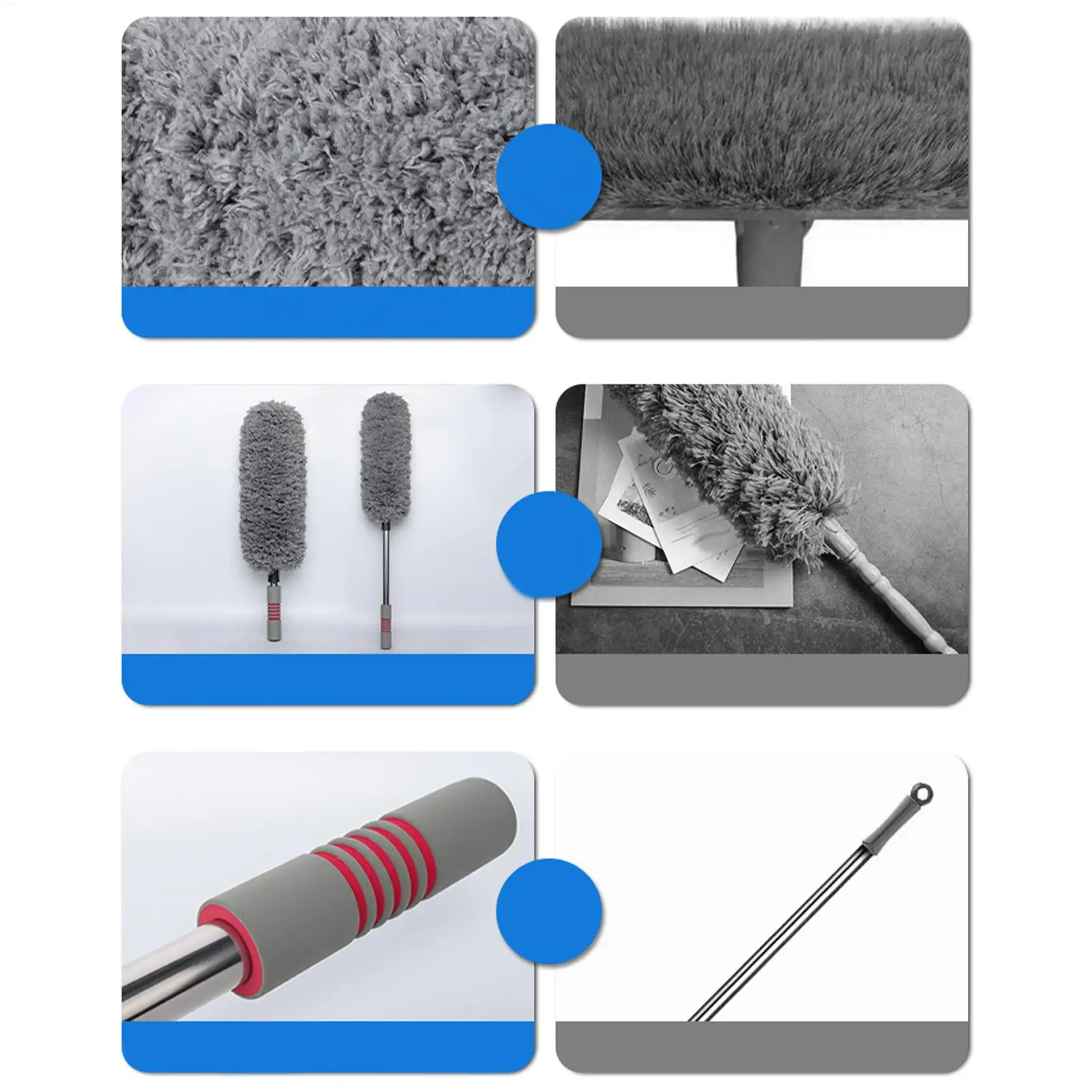 

Car Interior Duster Extendable Scratch Free Automotive Brush Car Dust Brush For Automotive Truck Interior Exterior Dashboard