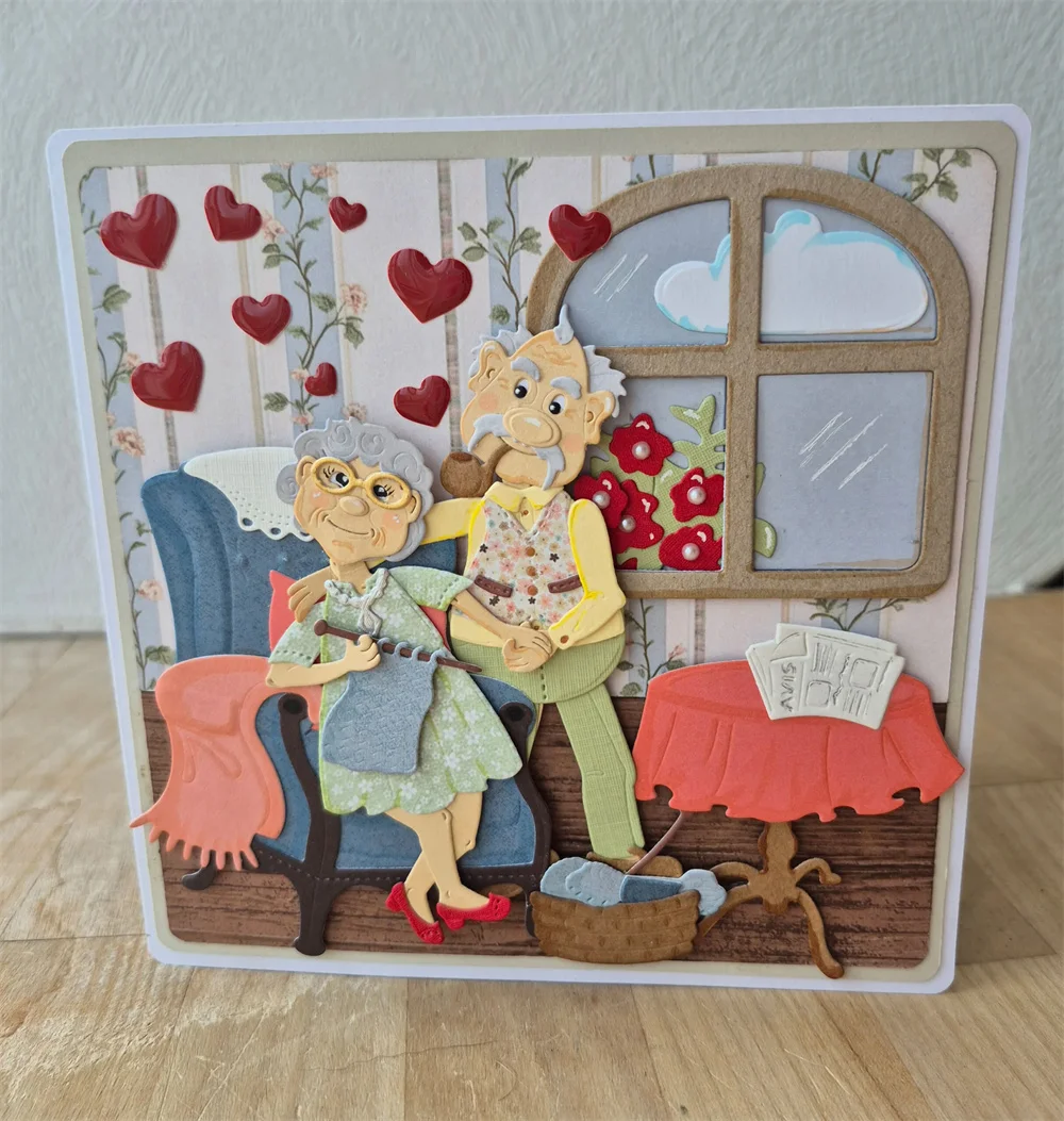 May 2026 New by Lene Release Cutting Dies Danske Tekster Presents Accessories Cut Die Stamps Set DIY Scrapbooking Paper Craft