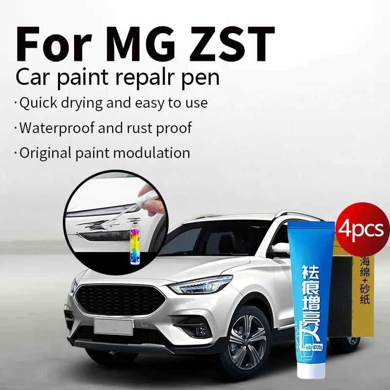 

Ручка для ремонта автомобильной краски для 2001-2005 MG Motor MG ZST, аксессуары для ремонта царапин, 4 шт., черный, белый, оранжевый, серебристый, красный, синий