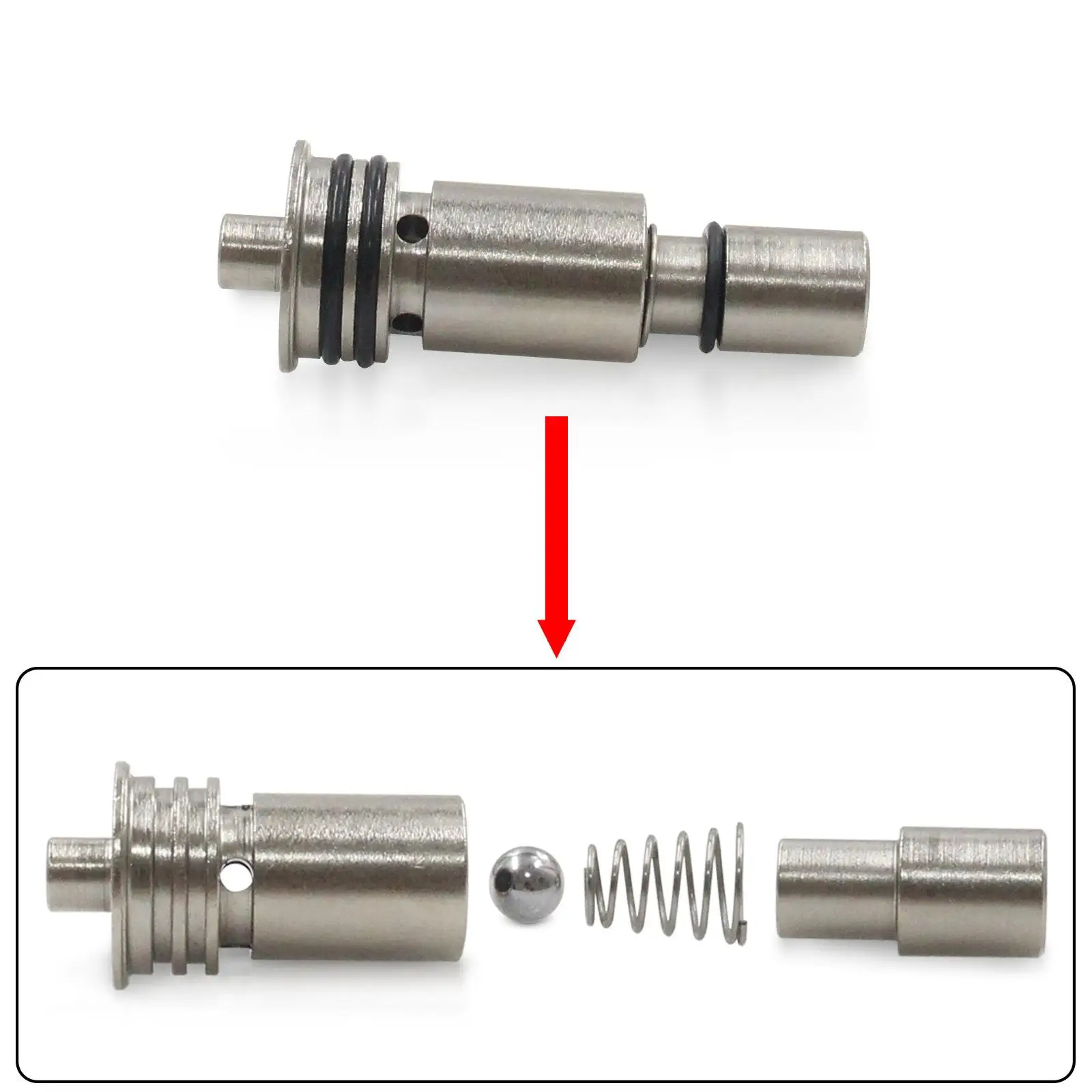 

Комплект металлических ремонтных компонентов для клапана регулировки потока охлаждающей жидкости (прокладка) системы охлаждения автомобиля для 6L80 6L90 8L80 8L90 10L90