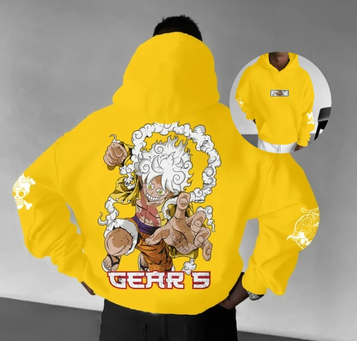 

ONE PIECE Anime Streetwear Men's Hoodies Printed Casual Wear 2025 Autumn and Winter High Quality New Hoodies