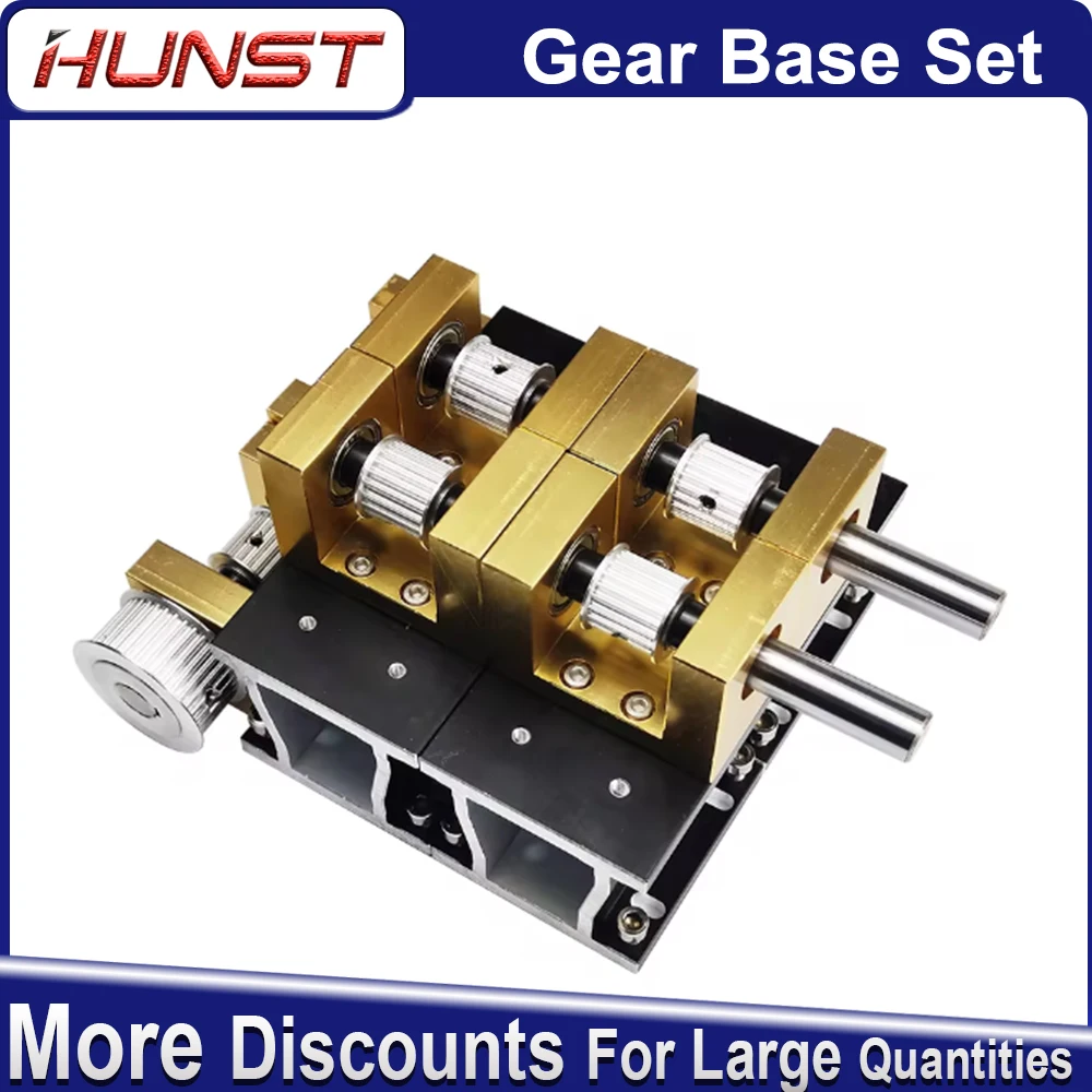 

Hunst Gear Base Set Машина Механические детали Набор направляющих для станка для лазерной гравировки и резки CO2