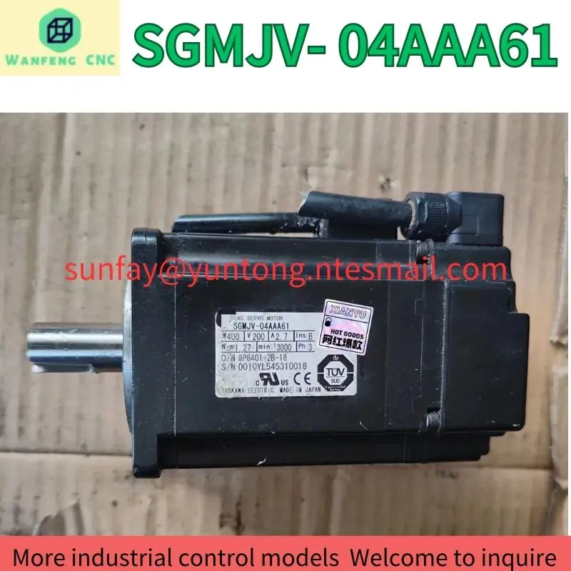 second-hand SGMJV-04AAA61 electrical machinery test OK Fast Shipping