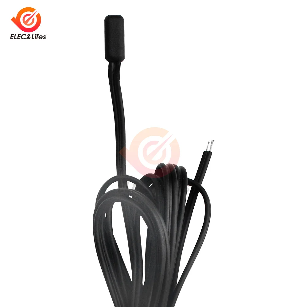 Super waterproof probe TPE integrated temperature sensor NTC 10K thermoelectric impedance corrosion B3435 1M 2M