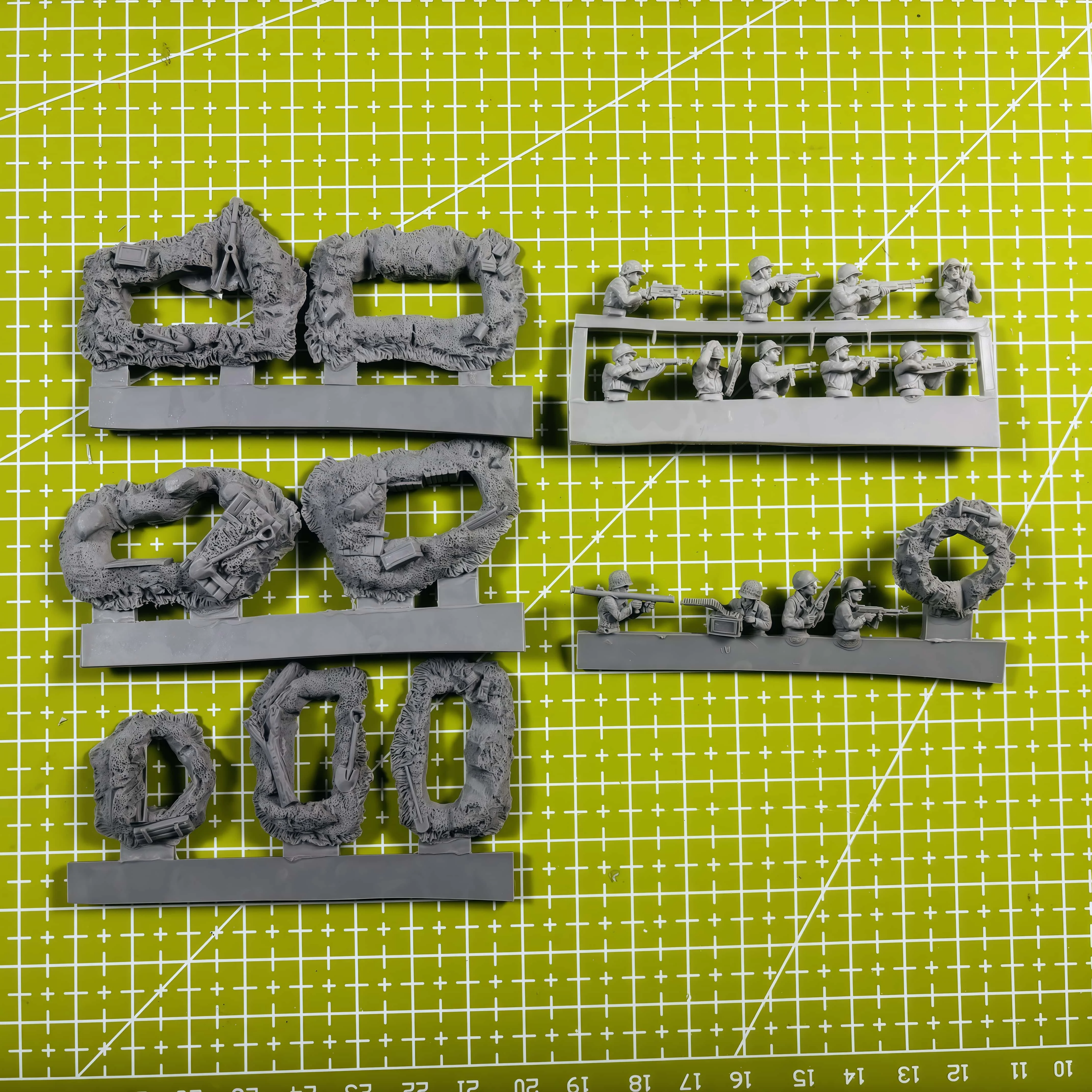 

Precision 1/72 Resin Model Kit GK, WWII Resin Soldier, Unpainted