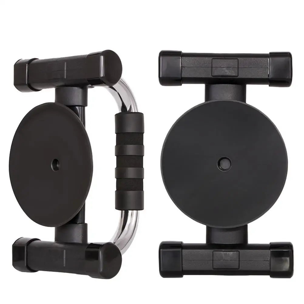 

H- Bar with Suction Cup for Home Gym Training Dips V-sits Handstand Fitness Tool Building