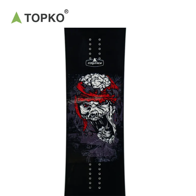 TOPKO Venda quente de marca própria personalizada para treinamento de snowboard, skate, placa de prática para adultos