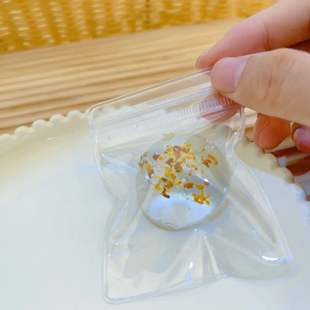 Simulation Osmanthus poisson rouge jouet à presser poisson rouge nouveauté poupée Osmanthus gâteau jouet à rebond lent TPR mignon jouet de pincement Transparent