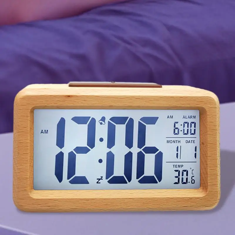 Cute Digital Alarm Clock Aesthetic Alarm Clock Small Battery Alarm Clock Decorative Battery Operated Alarm Clock For Bedroom