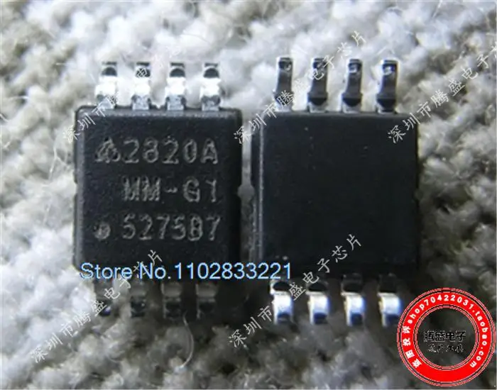 (5PCS/LOT) AP2820AMMTR-G1 AP2820AMM-G1 2820A MSOP-8