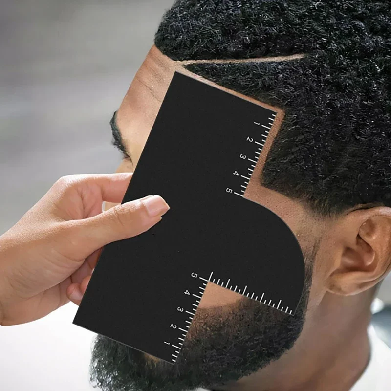 Professional Beard Shaping Tool Hairline Enhancing Card For Precise Beard Shaping Styling Must Have Beard Shaper For Men