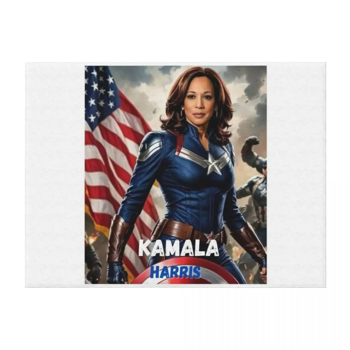 

Kamala harris Throw Blanket Decorative Sofas for sofa Soft Plaid Soft Blankets