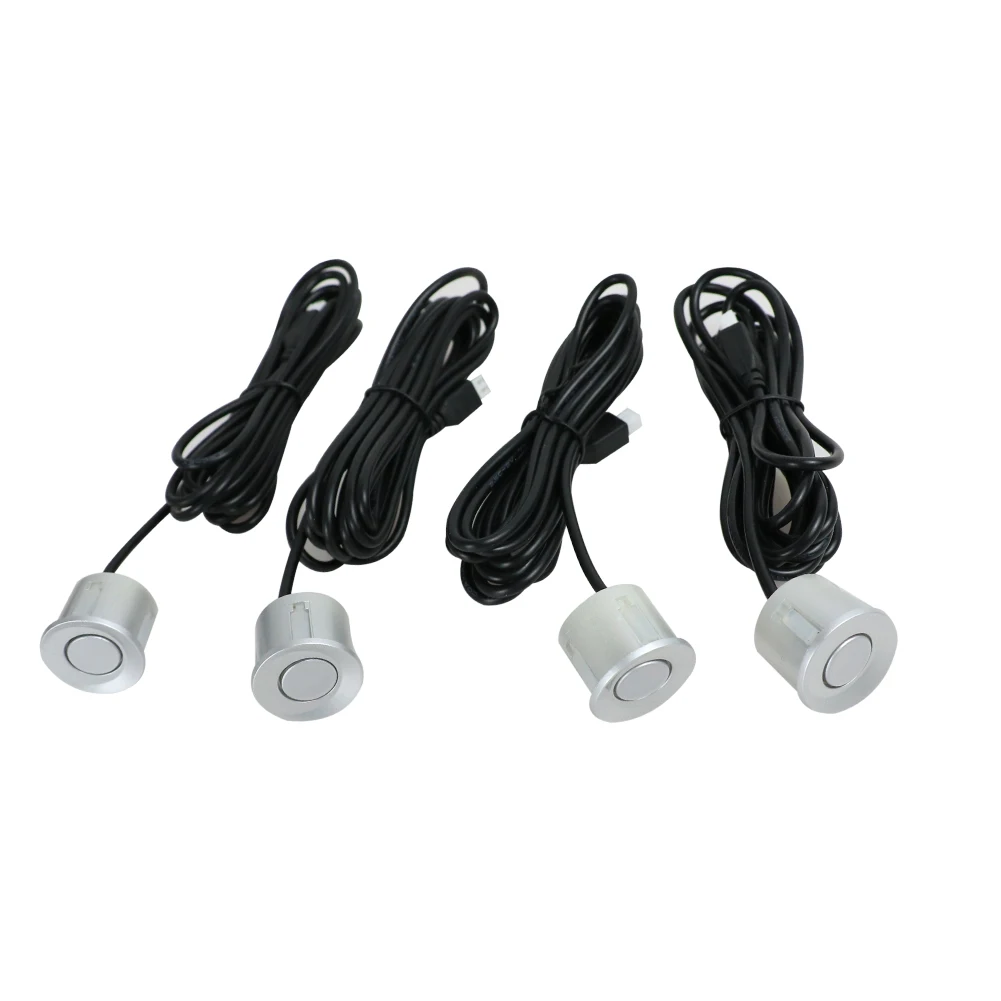 BXLIYER 4 Pcs/lot Sensors For Parking Sensors Accessories 22mm 2 Colors Assistance Reversing Radar Probe Parking Sensors