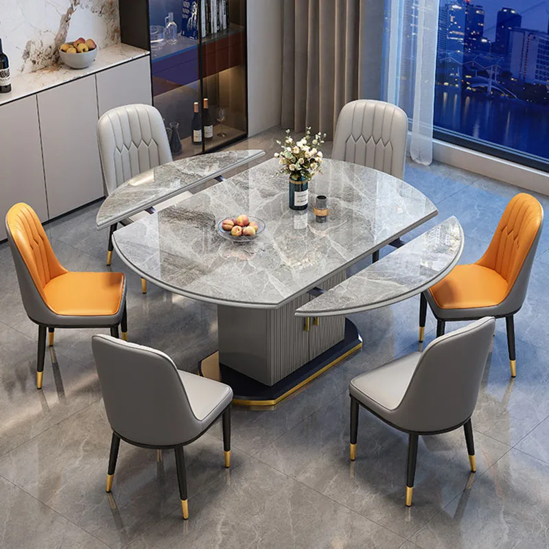 Modern Nordic Dining Table Coffee Restaurant Kitchen Luxury Gaming Chairs Dining Table Lounge Designer Muebles Home Furniture