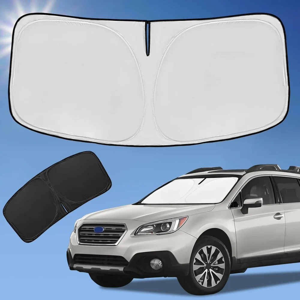 Custom Fit Windshield Sunshade For Subaru Outback 2014-2019 Base/Premium/Limited/ Foldable UV Block Front Window Sun Visor