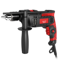 Hammer Drill Impact Drill 850W 3000 RPM Hand Electric Drill with 360° Rotating Handle Hammer and Drill 2 Mode in 1 with Depth Ga