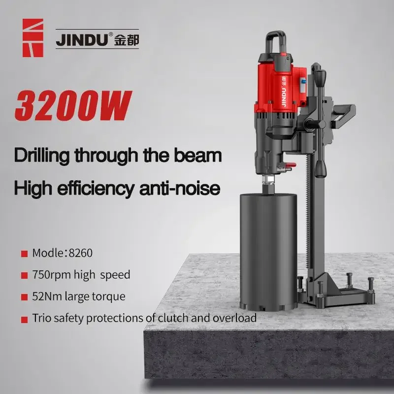 Toilet drainage hole diamond core drilling machine electric concrete drilling