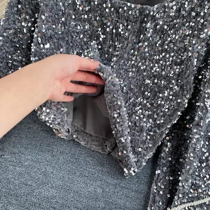 2025 blusa nueva para mujer, moda coreana, ropa ostentosa, camisas Vintage, blusas de otoño para mujer, Tops cortos ajustados dulces de manga larga