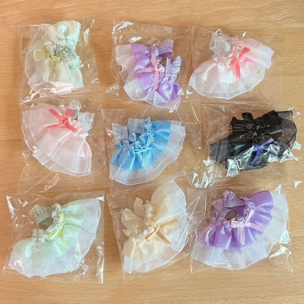 20 Styles 15cm Cotton Doll Lovely Princess Dress Plush Dolls Clothes Accessories Fashion Dresses Skirt Decor Dolls Accessories