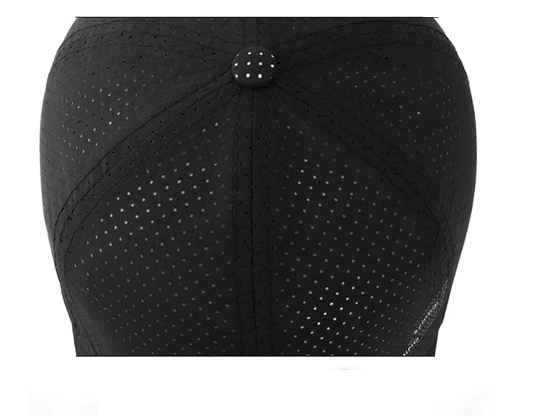 Unisex Quick Dry Baseball Cap Männer Sommer Print Logo Outdoor Sport Lauf Hut Frauen Benutzerdefinierte Atmungsaktive Mesh Sonnenhüte – Detail 12