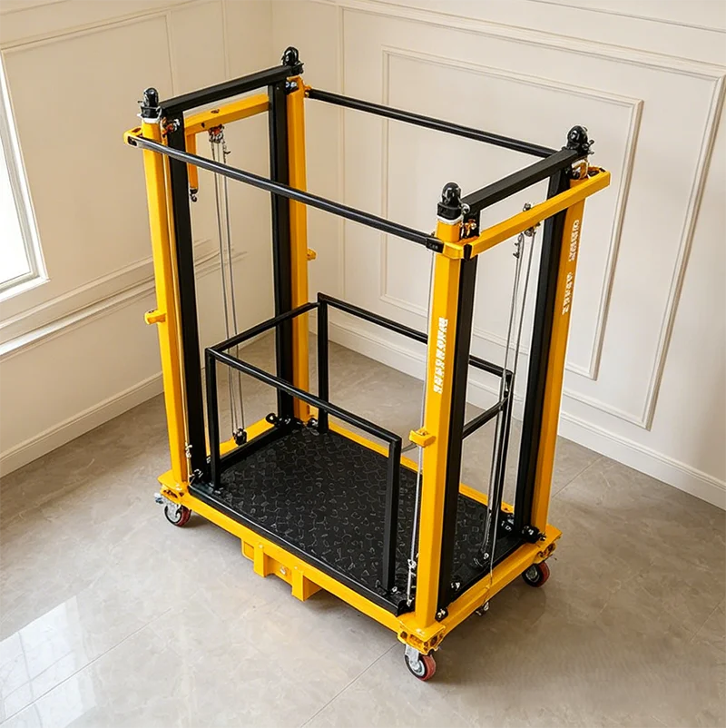 

Hot 500kg 2m 6m 10m Electric Scaffolding Lift 1000kg 6m Scaffolding Electric for Paint the Wall Scaffolding for Construction