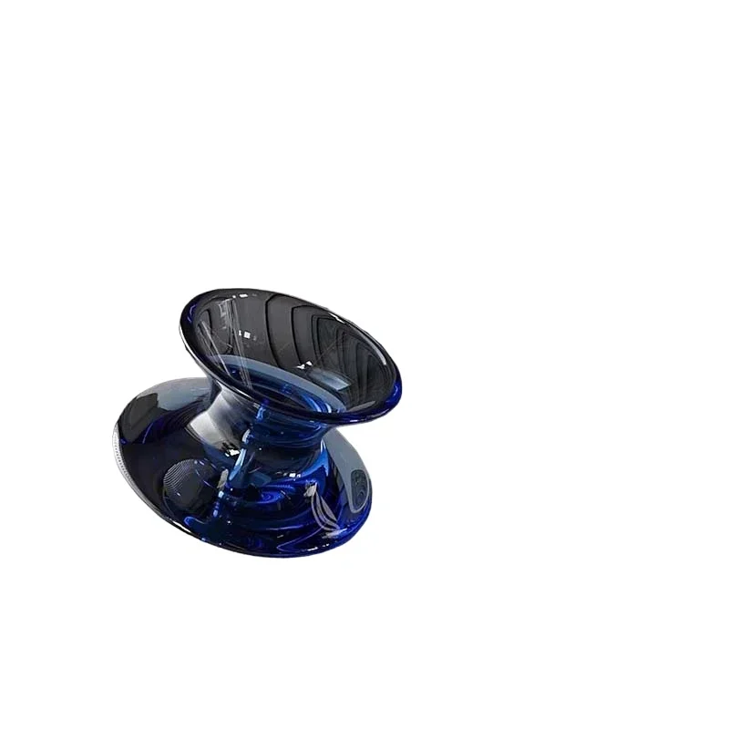 

Transparent resin gyro chair rotating model house villa living room bedroom light luxury fashion leisure chair