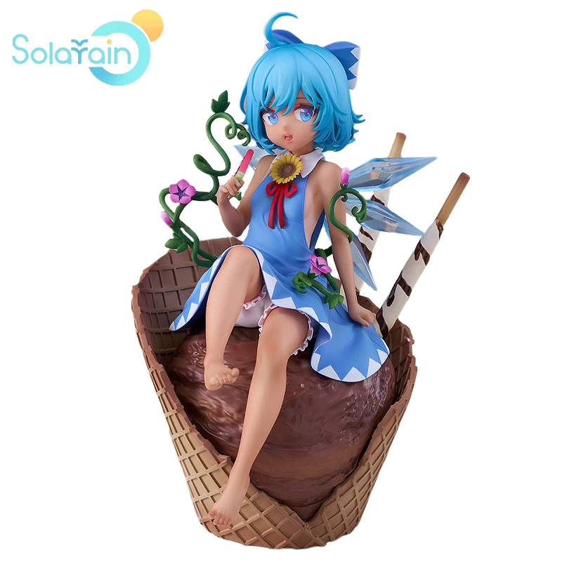 

Original Genuine Solarain Toys Project East Cirno Summer Frost ver 1/7 19cm PVC Collectible Model Statuette Toys Ornament Gift