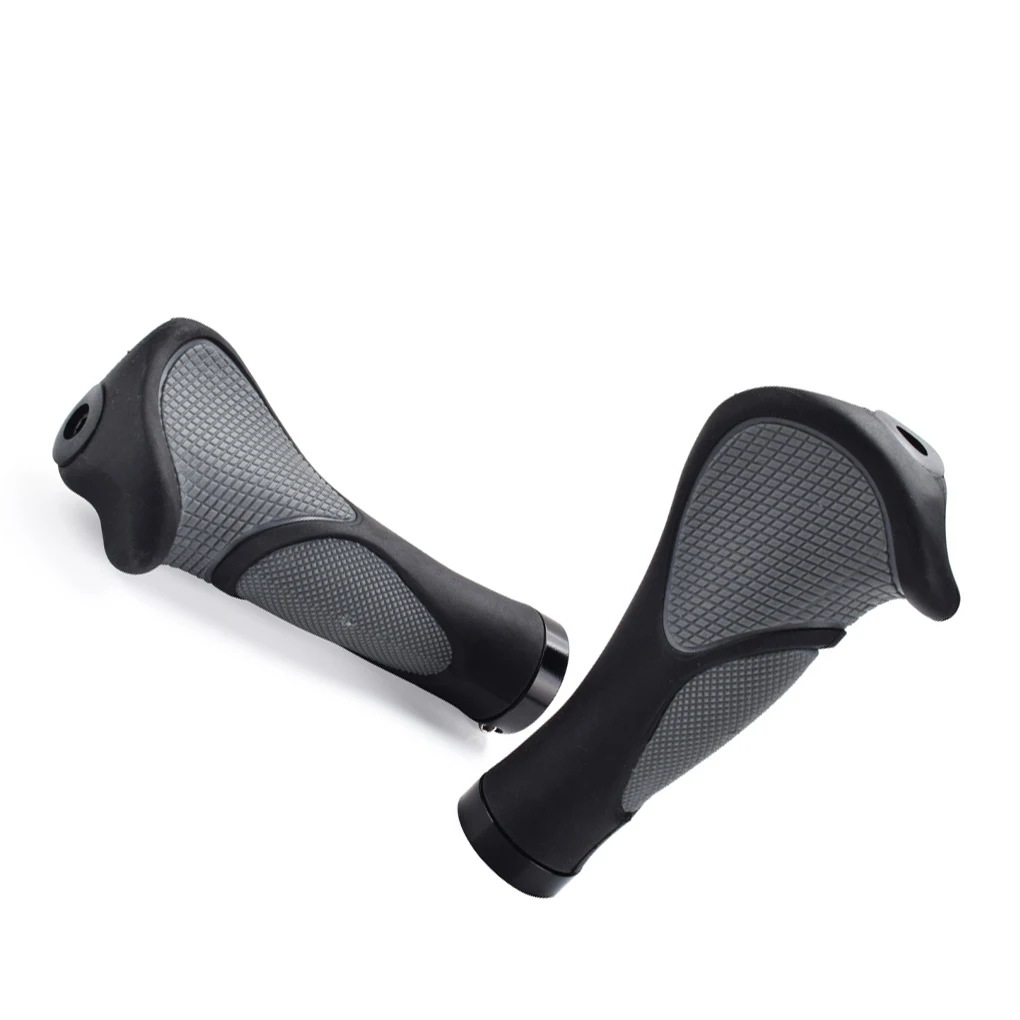 Mountain Bike Handle Gloves - Reduce Hand Fatigue And Vibration Rubber And Aluminum Alloy Construction Damping