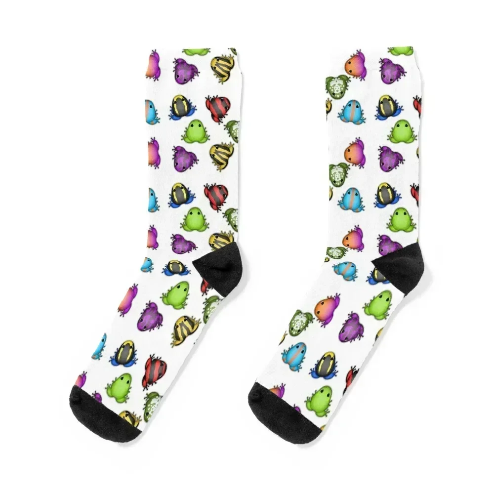 

Pocket Frogs Pattern Eight Socks Sports essential ankle cool Socks For Women Men's