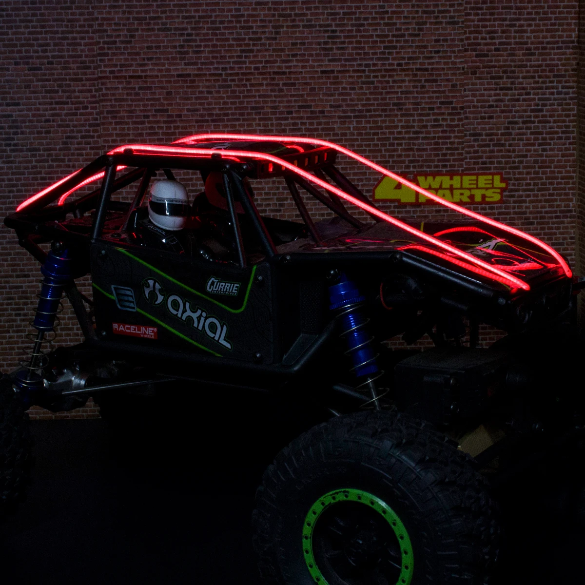 Flexible Cuttable LED Strip Lights Night Spotlight Decoration Accessories For 1/18 1/24 RC Cars SCX24 TRX4M - view 5
