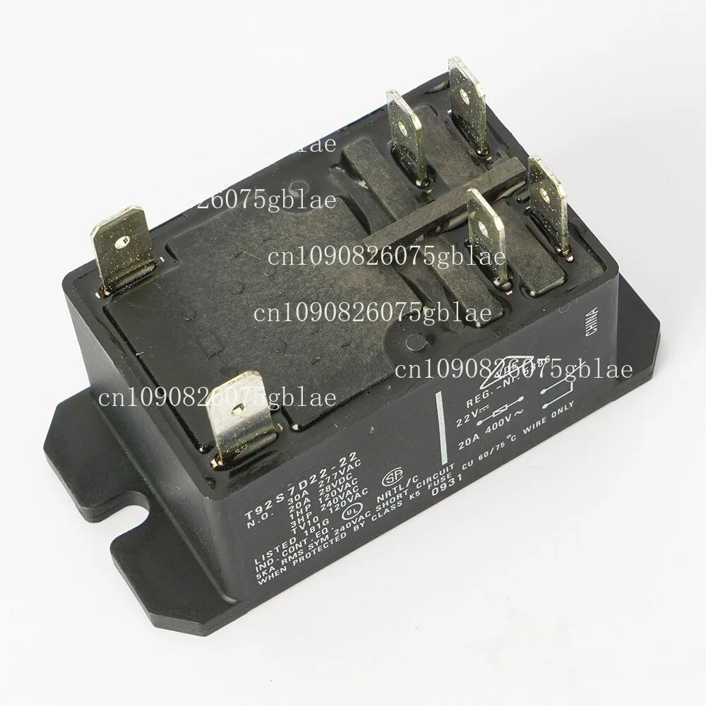 1pc for TYCO T92S7D22-22 T92P7D22-22 Power Relays 22VDC 6Pins 20A 400V