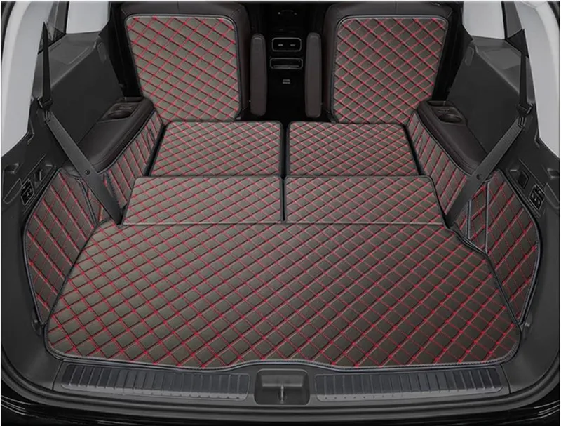 Custom car trunk mats for Mercedes Benz GLS 350 d X167 2024-2020 6 7 seats cargo liner mat boot carpets cover for GLS350d 2022