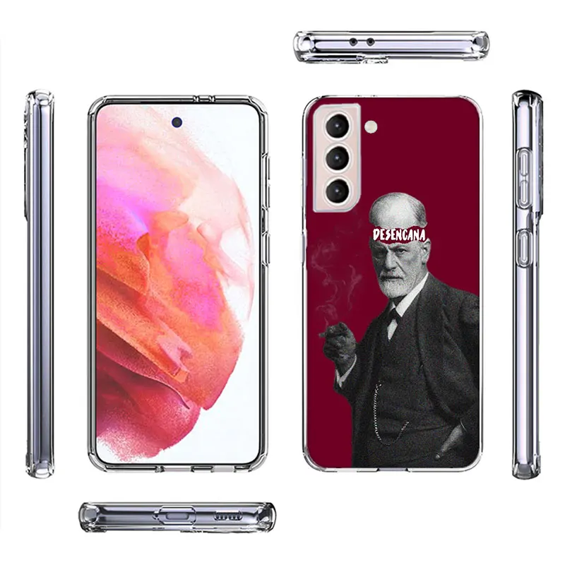 Sigmund Freud Founder of psychoanalysis Phone Case For Galaxy A14 A24 A34 A54 Samsung A02S A12 A22 A32 A42 A52 A72 A13 A33 A53 5