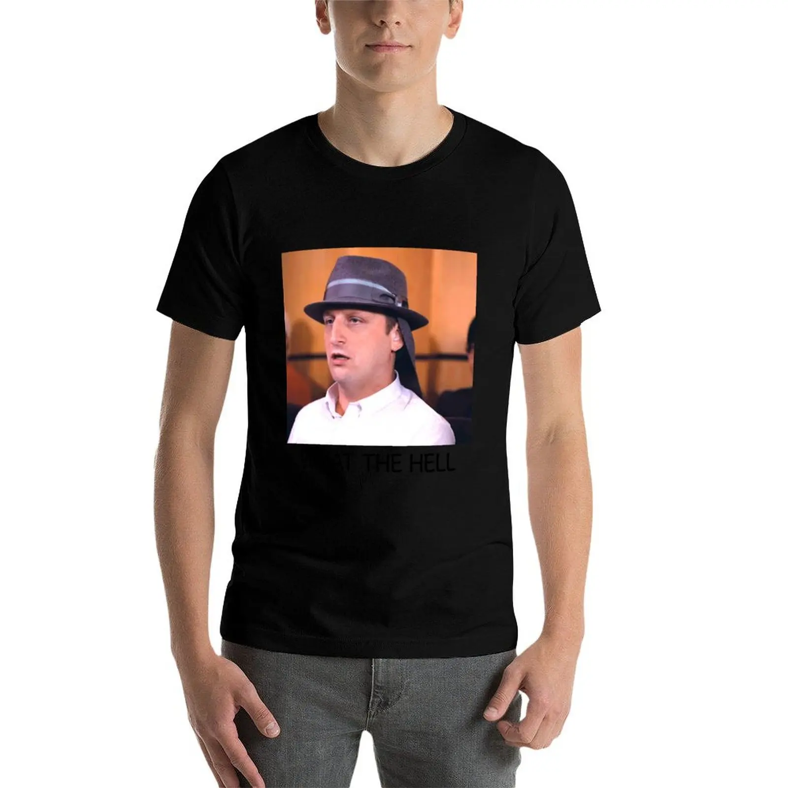 

I think you should leave funny T-Shirt anime tshirt t shirts for man cotton funny t shirt man casual T-Shirt