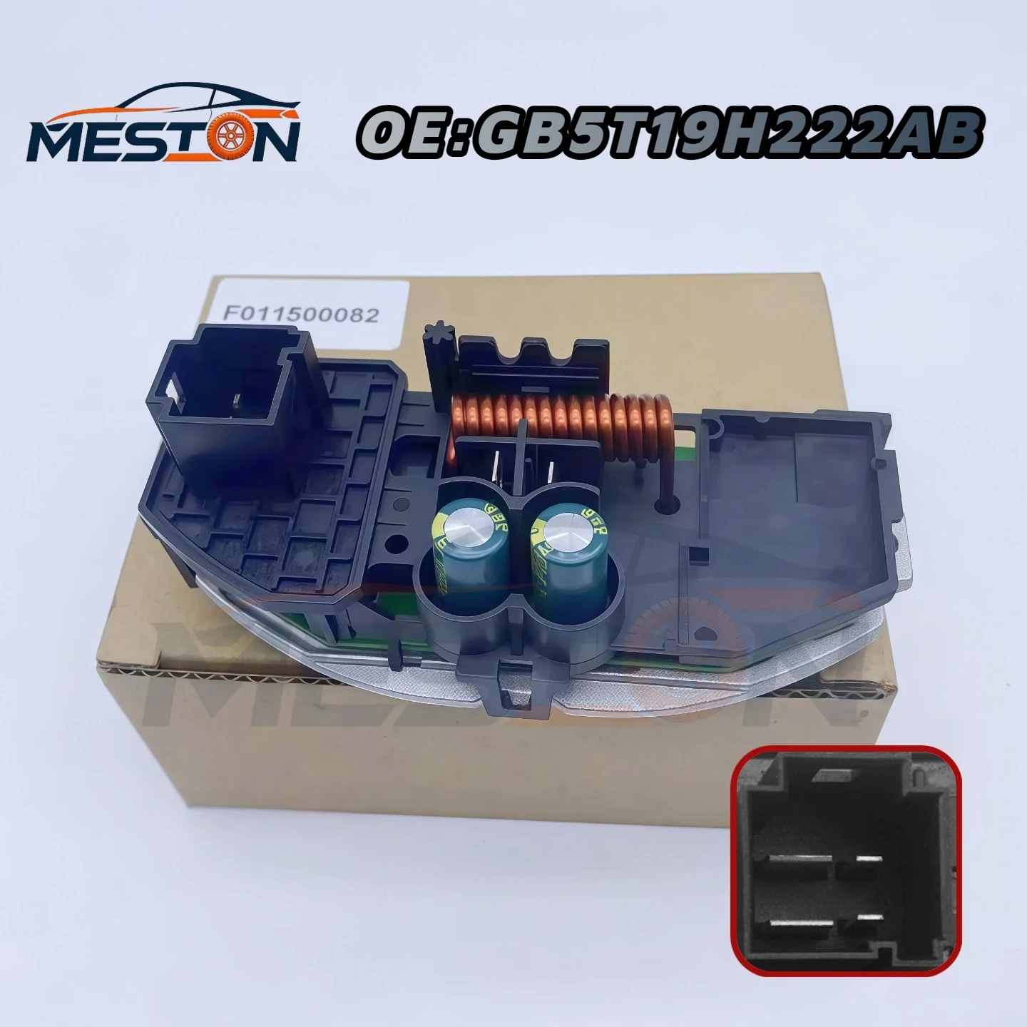 

NEW Auto AC Heater Blower Motor Resistor F011500082 for Volkswagen Touareg 2011-2017 7P0820521 7P0820021D 7P0820521A 7P0820522A