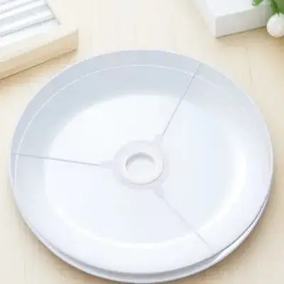 

1Set 25Cm Lampshade Frame DIY Metal Ring Shade Holder for Retro Contemporary Lamp Cover Decorative Wire Lampshade Supply