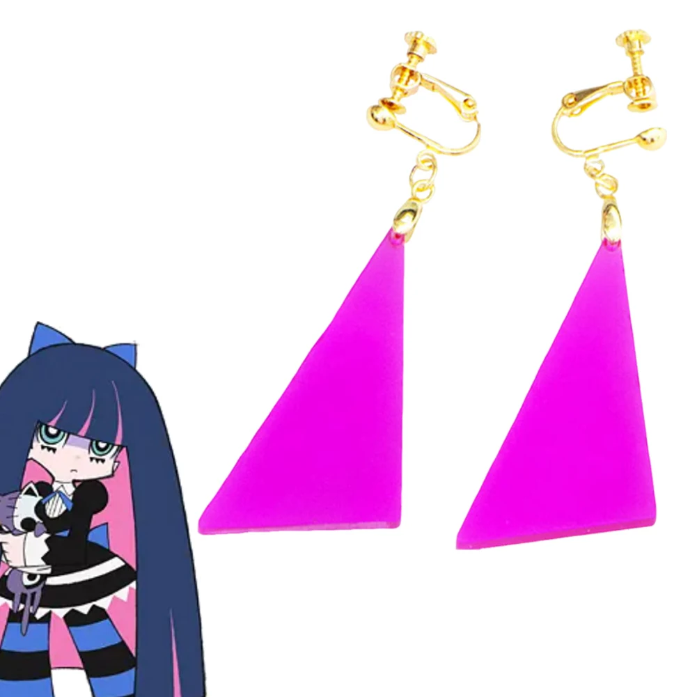 Anime Panty And Stocking Cosplay Stocking Anarchy Earring Roleplay Role Play Prop Hallowma Carnival Costume Outfit Accessories