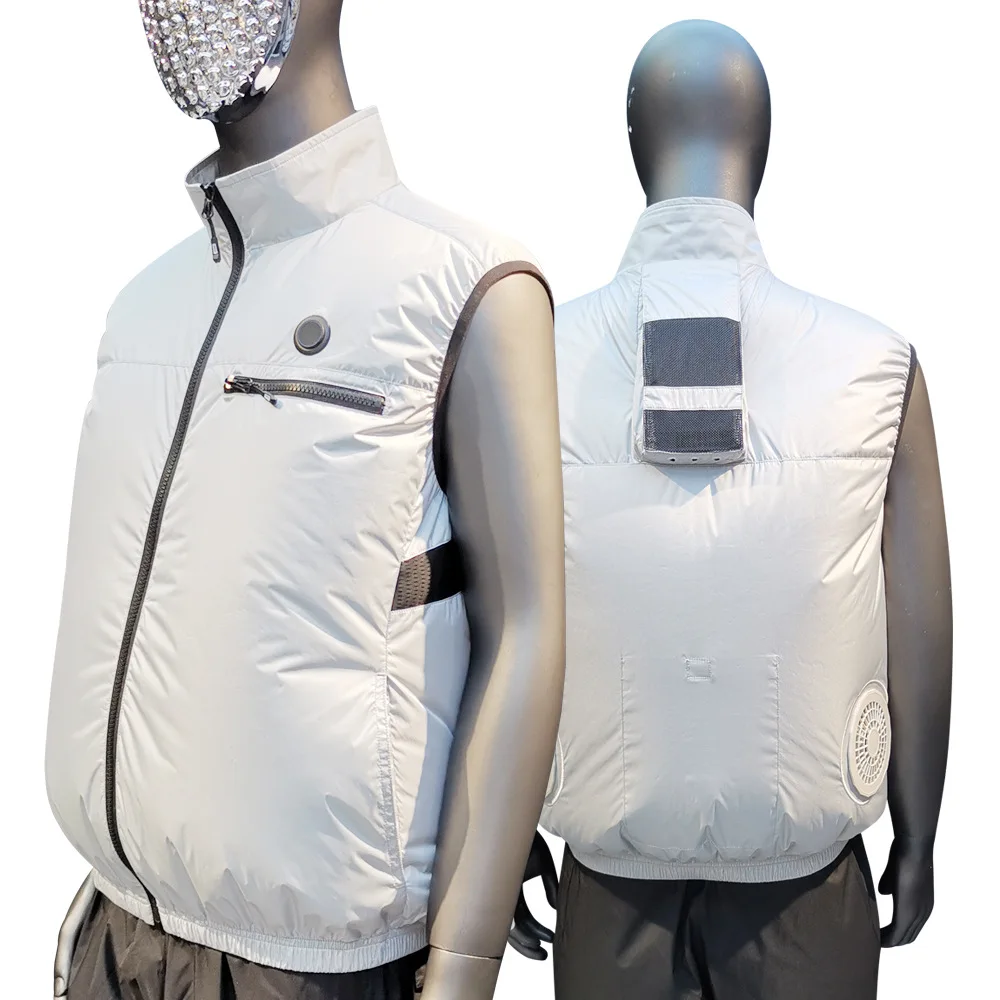 Summer Semiconductor Air Conditioner Clothing Cooling Vest Sunscreen Clothing Fishing Vest