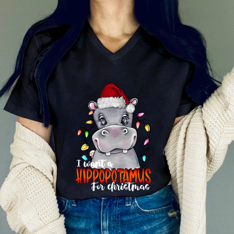 Fashion Cartoon Women T-Shirts 