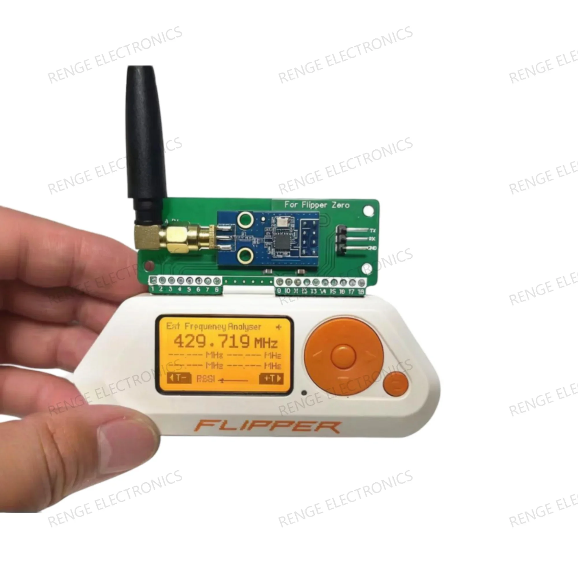 

CC1101 Аксессуар для антенны GPIO Sub-GHz для крепления внешней макетной платы Flipper Zero, электронные модули и комплекты