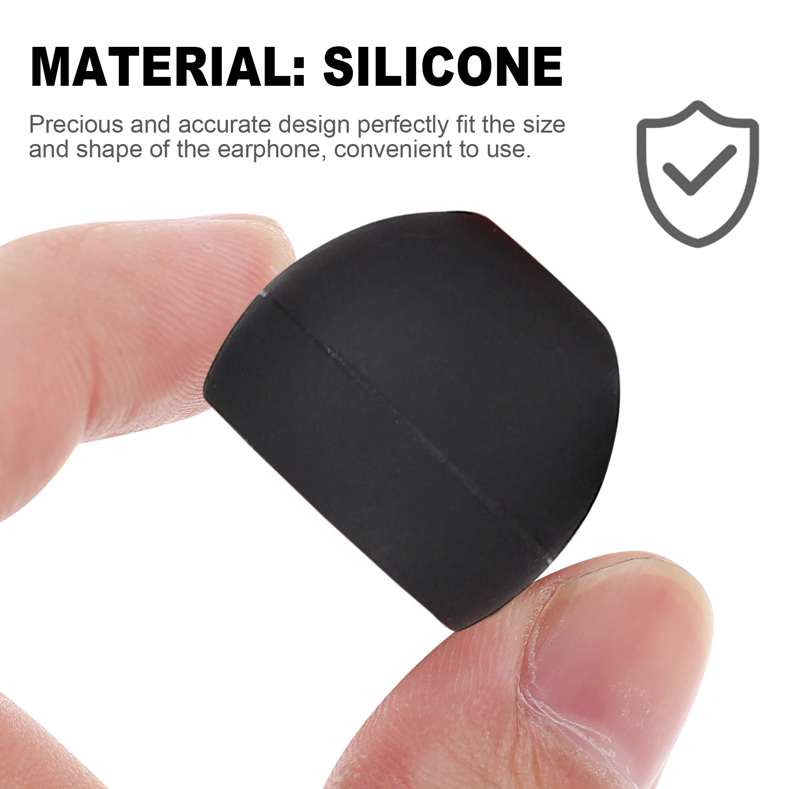 

36pcs Silicone Ear Cap Earphone Tips Replacement Earbuds Covers Flexible Noise Reducing Earbud Tip for Running Music